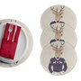 Hermia Pack de 4 Manteles Individuales Multicolor de 37 cm